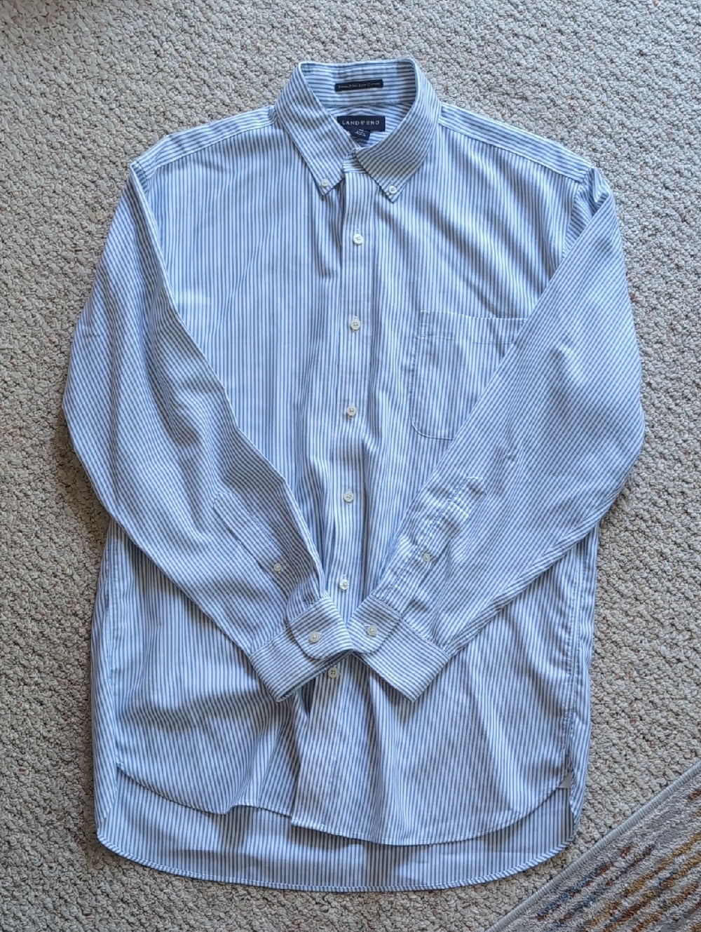 Lands' End Mens Dress Shirt